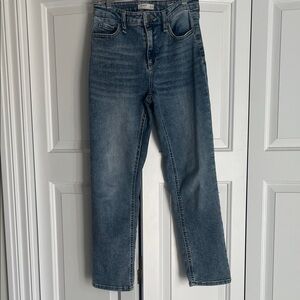 Oat New York Classic Blue Denim Straight Jeans